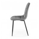 Стул HALMAR K417 серый/черный